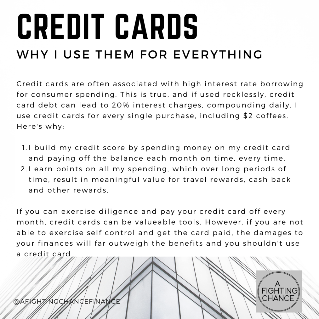 Why I use my credit card for everything!